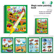Magic Water Coloring Book for Kids – Paint with Water, Colors Appear & Disappear (6 Styles)