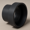 LESSO ABS Reducing Coupling — Hub × Hub DWV | 2″×1-1/2″, 3″×1-1/2″, 3″×2″ | ASTM D2661, CSA B181.1, cUPC