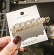 Elegant Pearl Bling Hair Clip