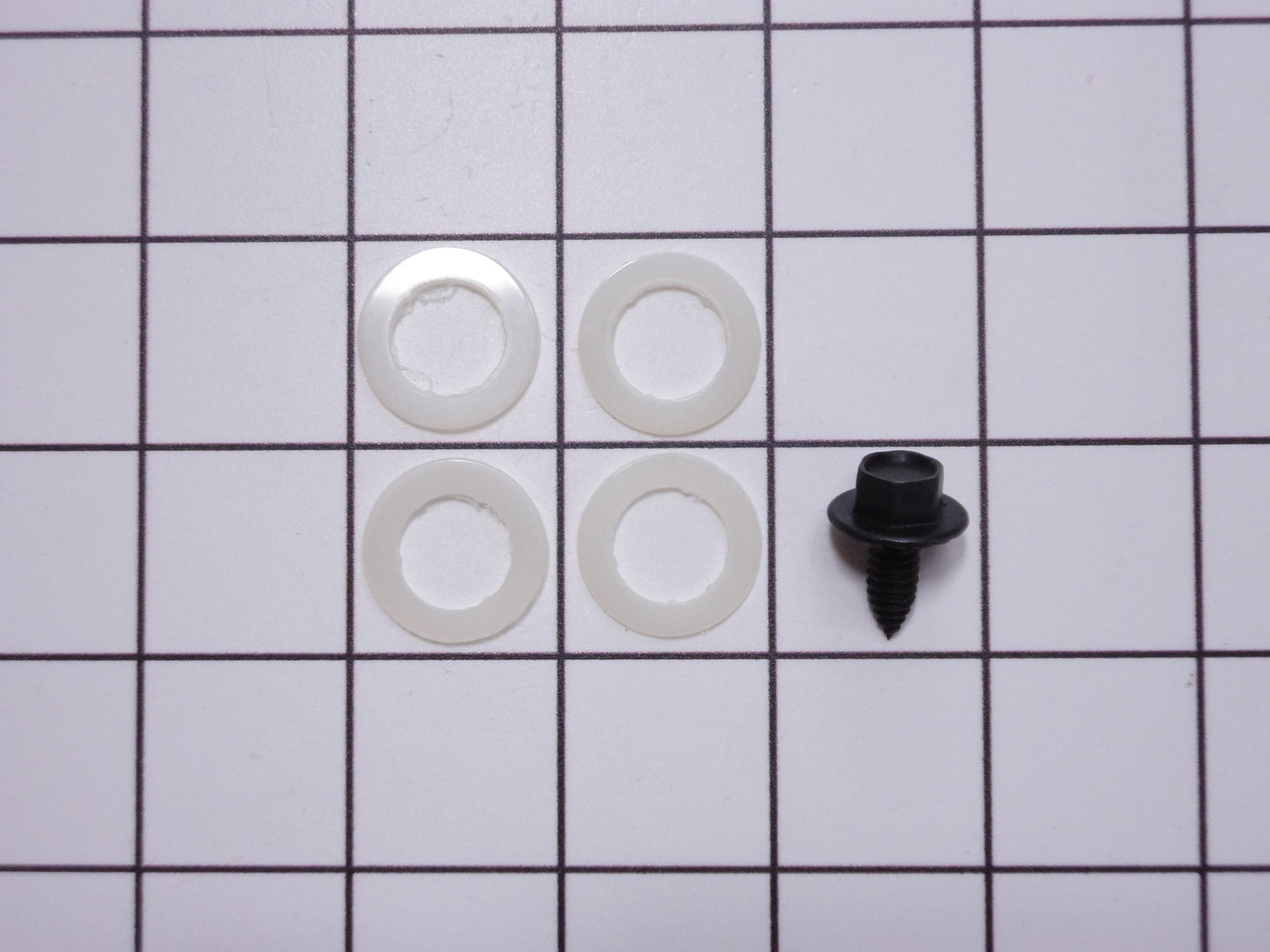 Jeu de cales pour charnière de porte de réfrigérateur Frigidaire 5303918375