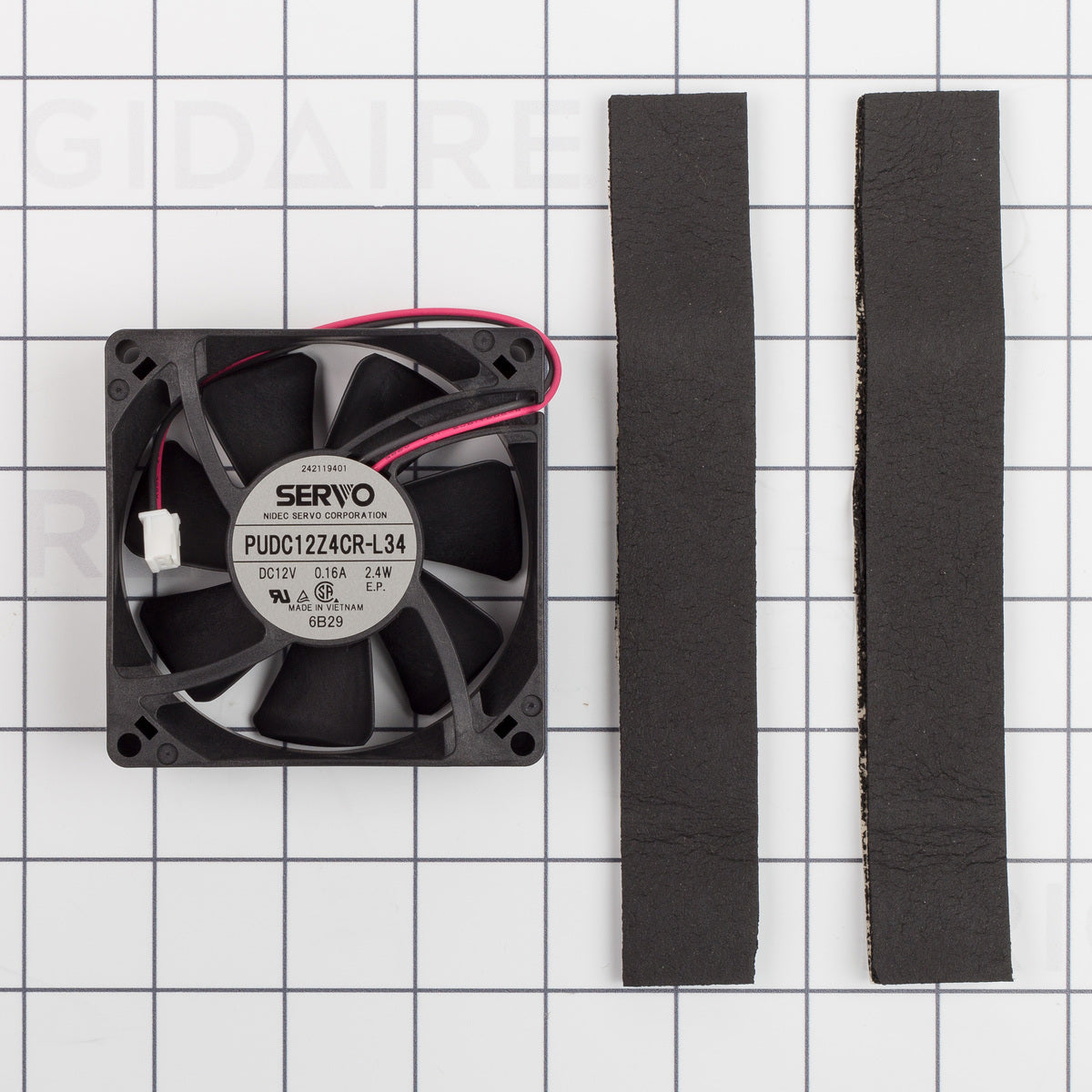 Frigidaire 5304493604 Refrigerator Fan and Gasket Kit