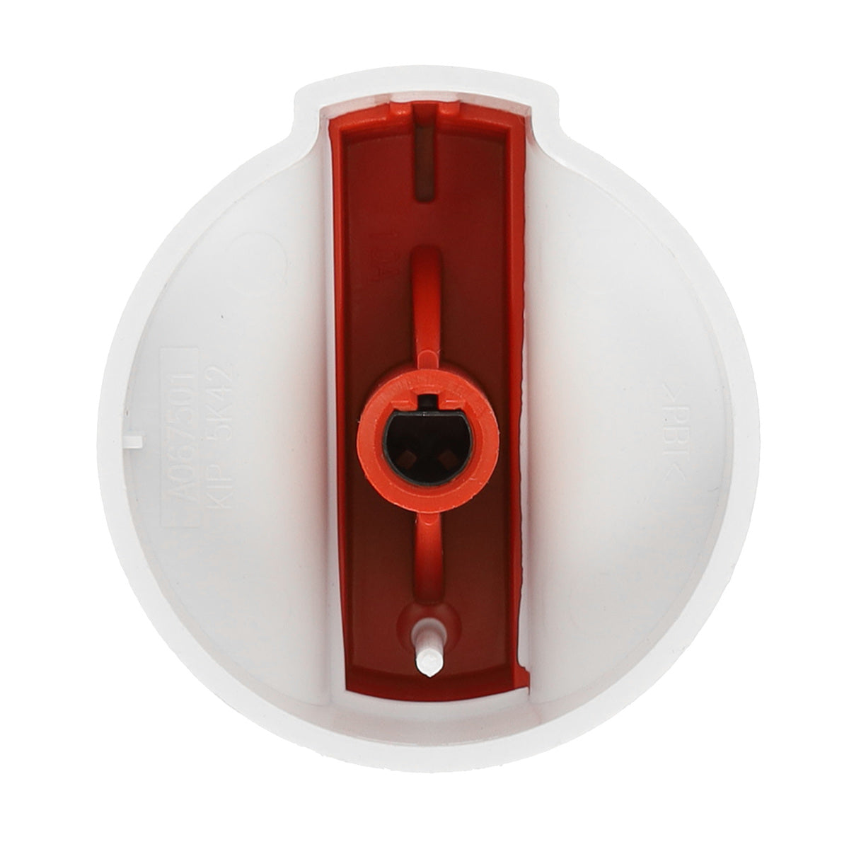 Bouton de commande blanc pour plaque de cuisson Frigidaire 5304508957