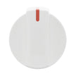Bouton de commande blanc pour plaque de cuisson Frigidaire 5304508957