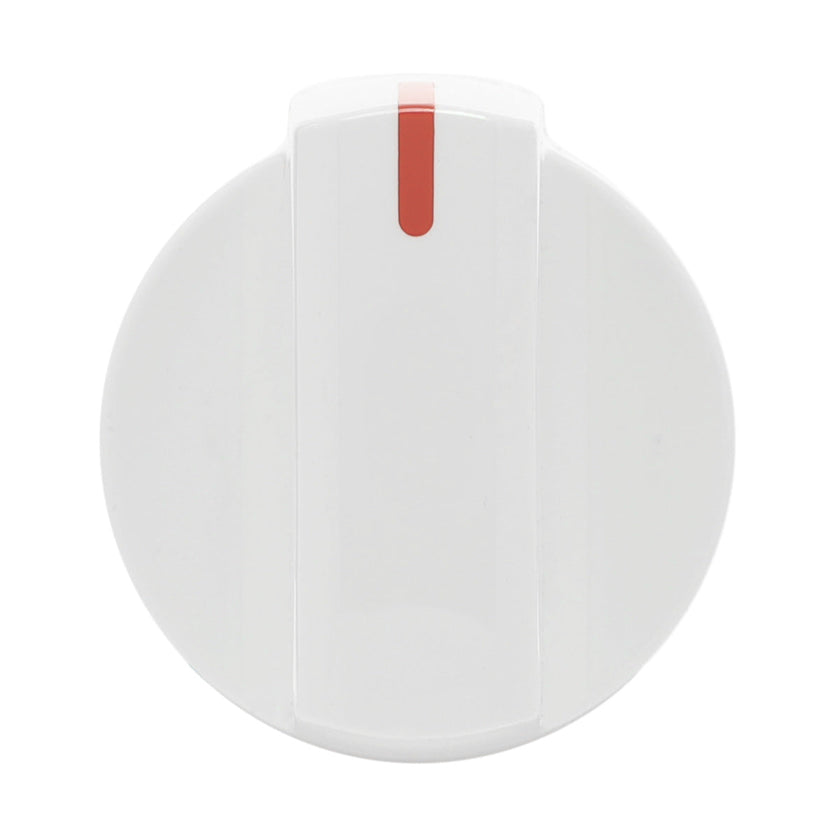 Bouton de commande blanc pour plaque de cuisson Frigidaire 5304508957