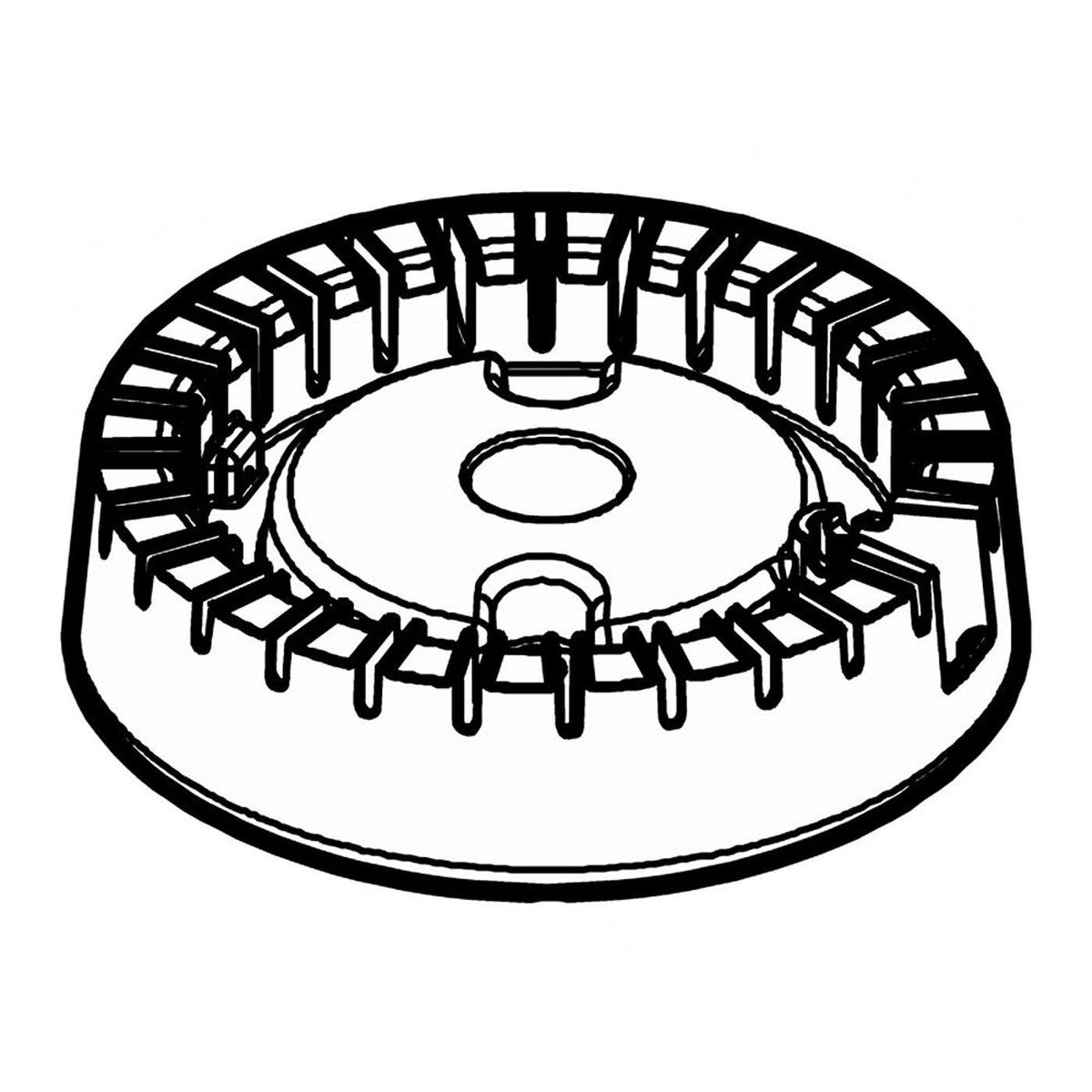 Frigidaire 5304520369 Large Aft Range Burner Crown