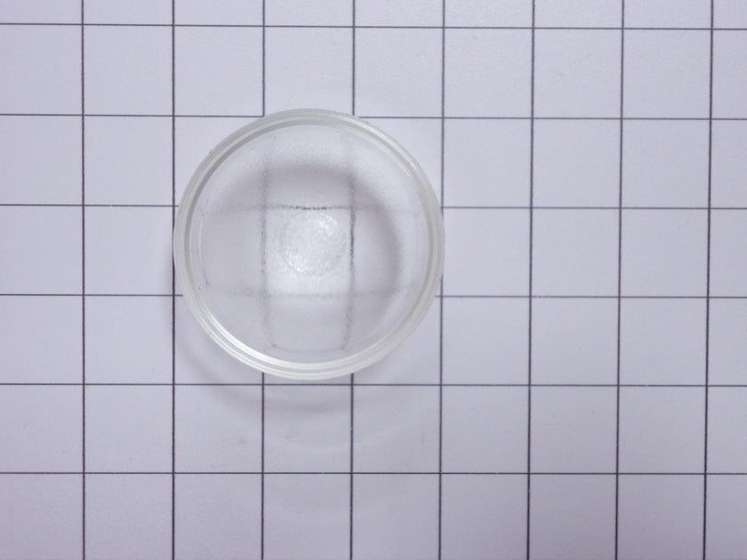 Lentille de verre pour éclairage de four/plaque de cuisson Frigidaire 5304524341