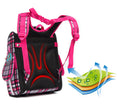 Cute Owl & Cartoon Print Girls' School Backpack – 14-Inch Nylon Kids Bag (SUV, Car, Owl, Bear)