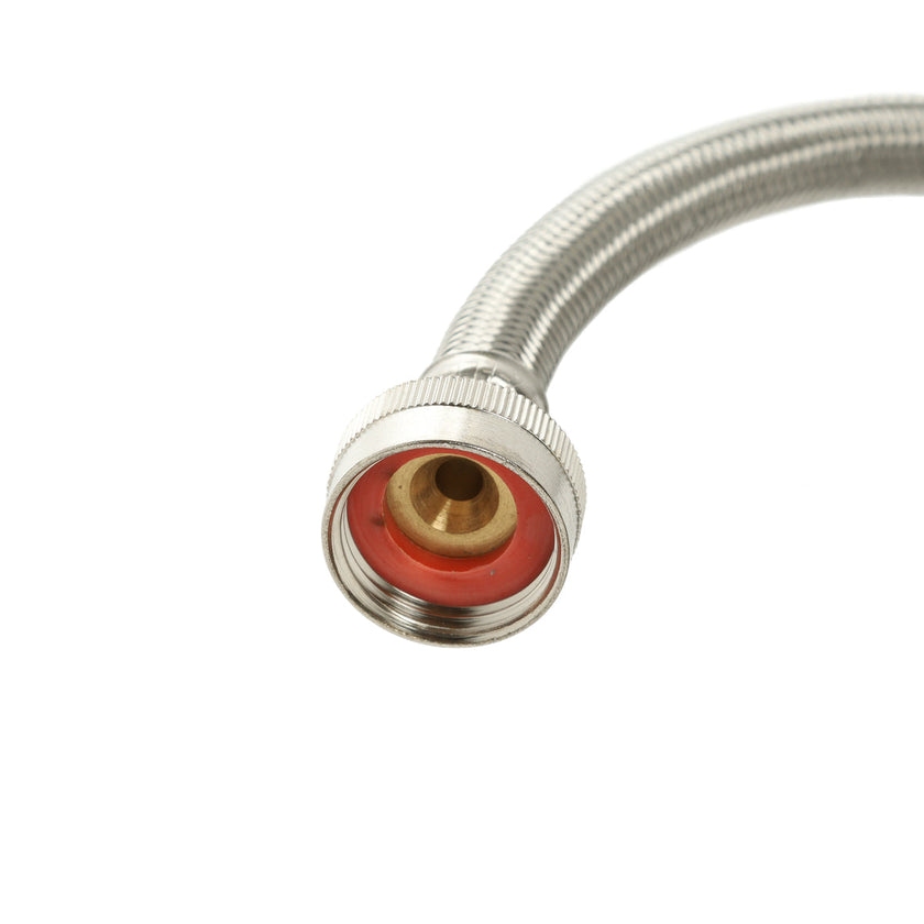 Tuyau de raccordement pour lave-linge Frigidaire 5308816562 en acier inoxydable, 6 pieds.