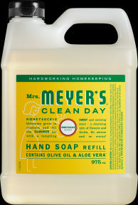 Mrs. Meyer's Clean Day - Hand Soap Refill - Honeysuckle (975ml)