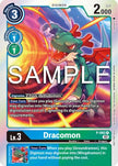 Dracomon - P-092 (3rd Anniversary Update Pack) (P-092) - Digimon Promotion Cards Foil