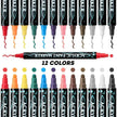 Acrylic Marker Pen Double-headed Stackable Water-based Paint Brush Paint Marker and Highlighter