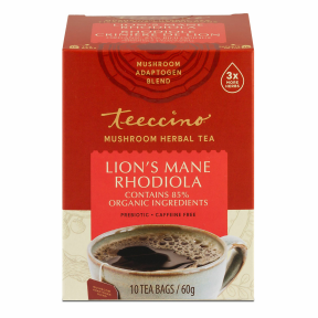Teeccino - Lion's Mane Rhodiola Mushroom Tea (10bg)