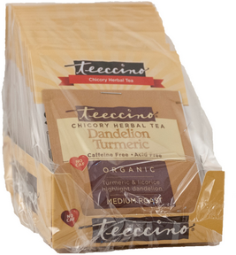 Teeccino - Dandelion Turmeric Chicory Tea (10bg)