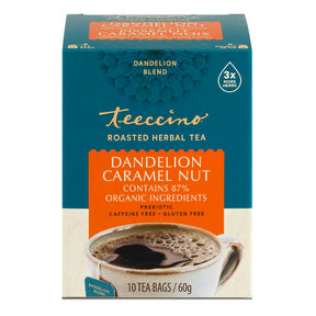 Teeccino - Dandelion Caramel Nut Chicory Tea (10bg)