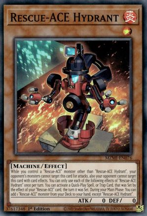 Rescue-ACE Hydrant (MZMI-EN076) - Maze of Millennia 1st Edition