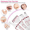 4 in 1 Painless Women Electric Hair Shaver trimmer for women