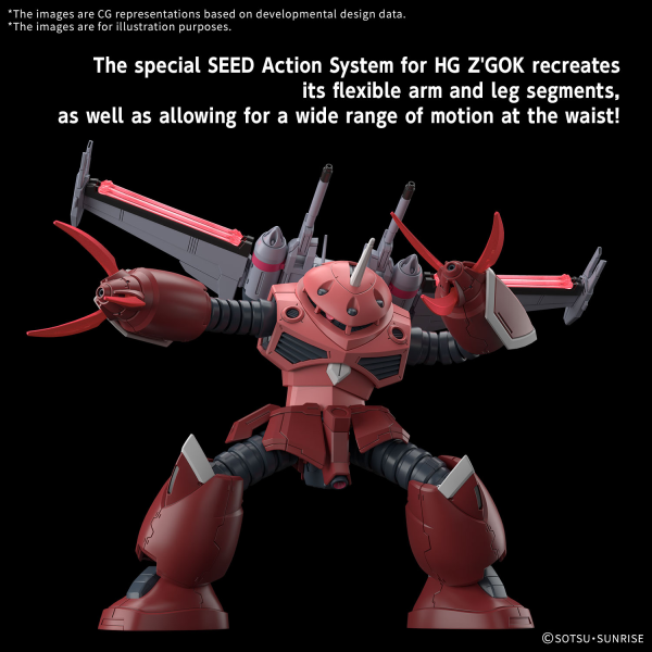 1/144 HG Z'gok (Seed Freedom)