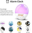 Wifi voice control smart wake-up light alarm clock