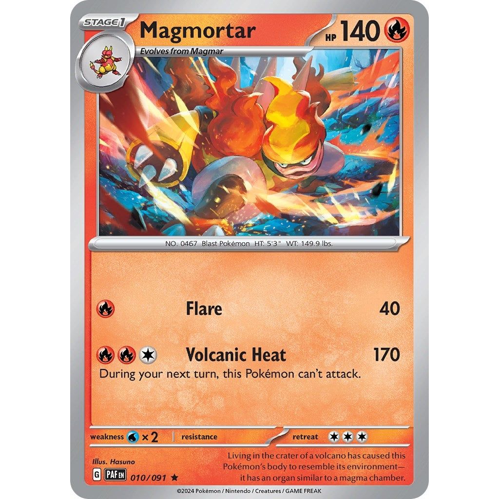 Magmortar (010/091) (PAF)