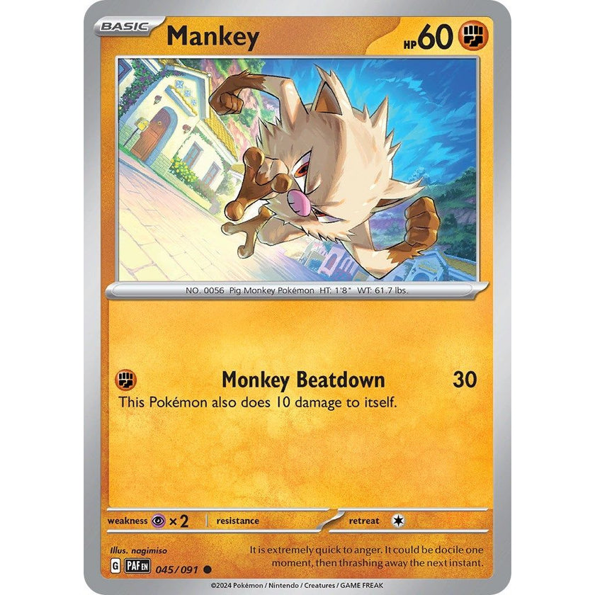Mankey (045/091) (PAF)