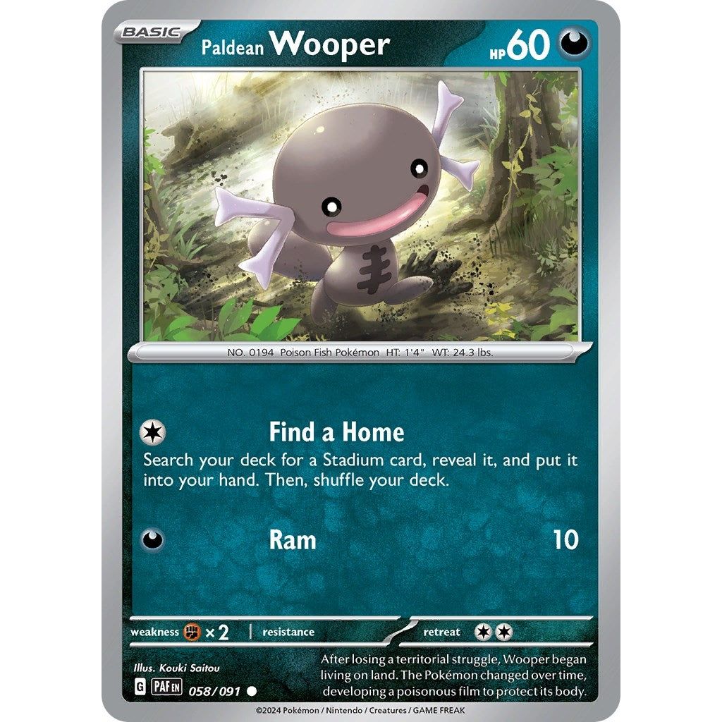 Paldean Wooper (058/091) (PAF)