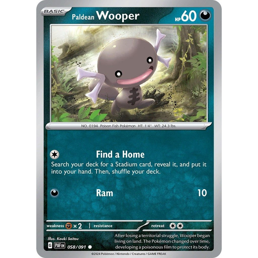 Paldean Wooper (058/091) (PAF)