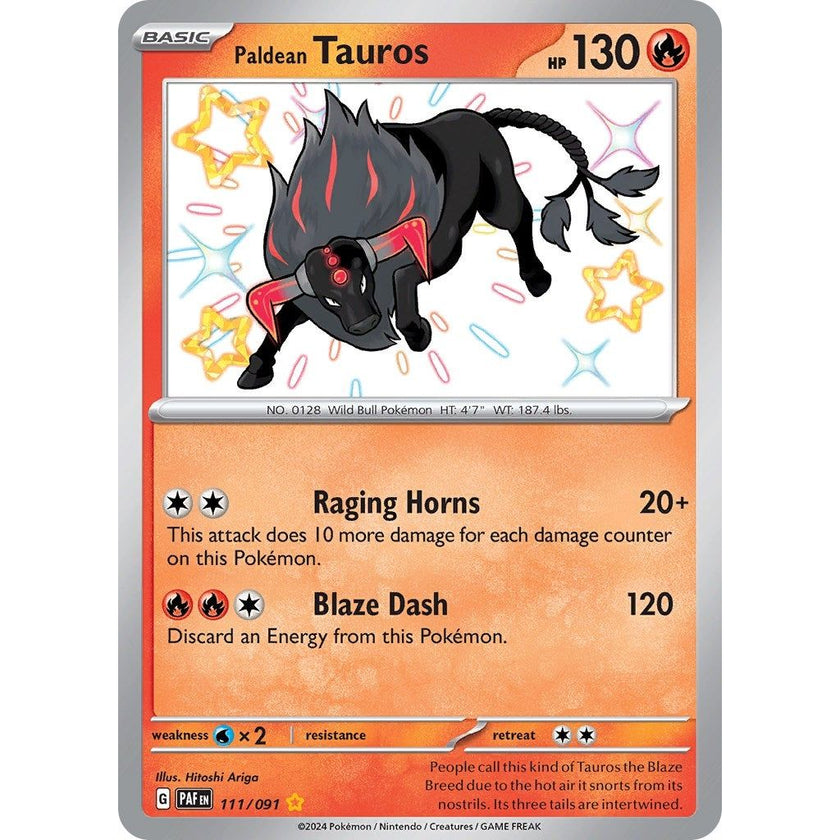 Paldean Tauros (111/091) (PAF)