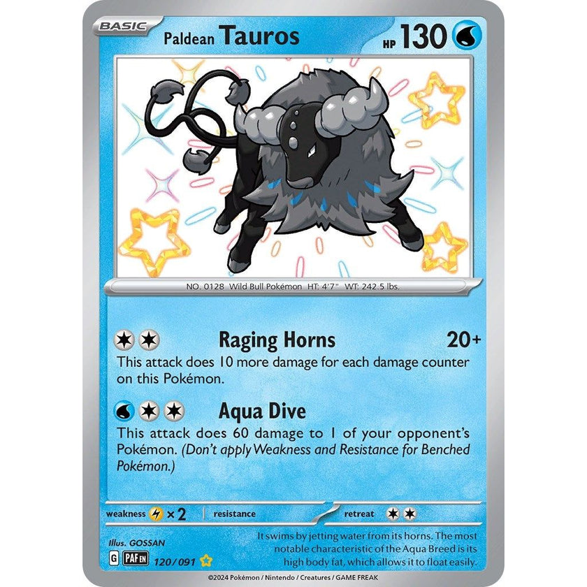 Paldean Tauros (120/091) (PAF)