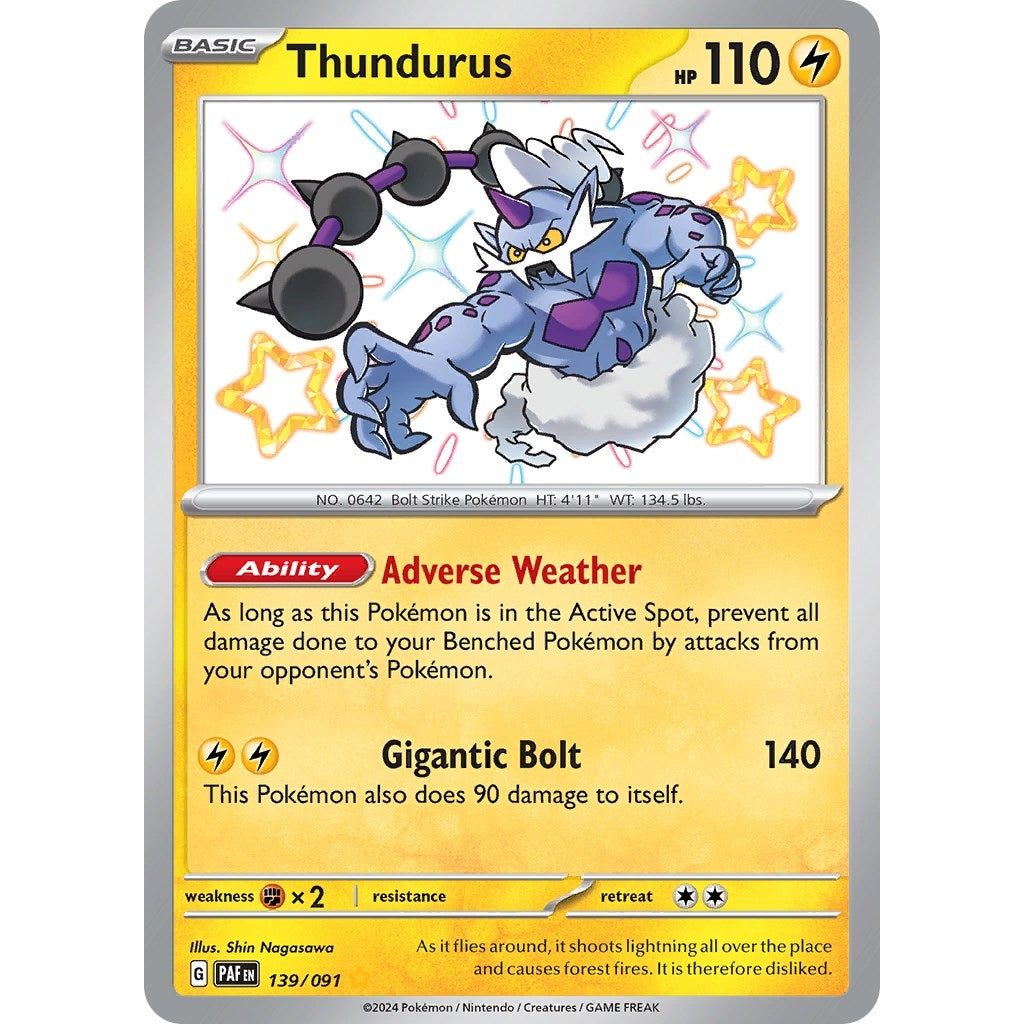 Thundurus (139/091) (PAF)