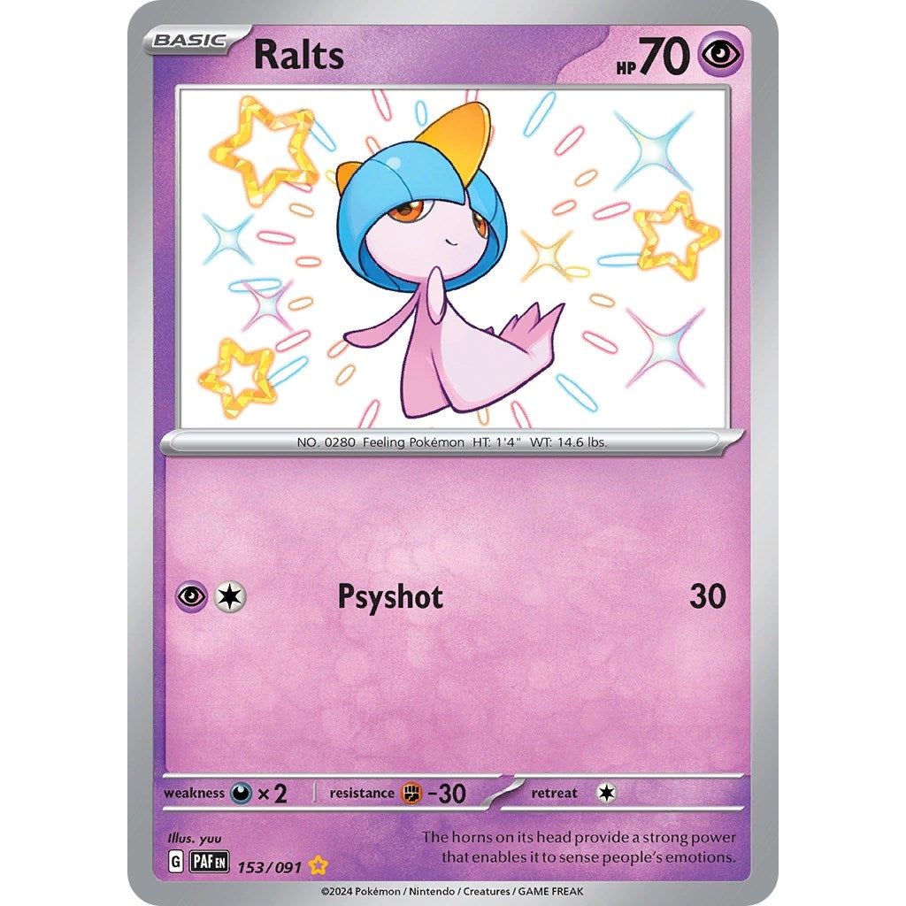 Ralts (153/091) (PAF)