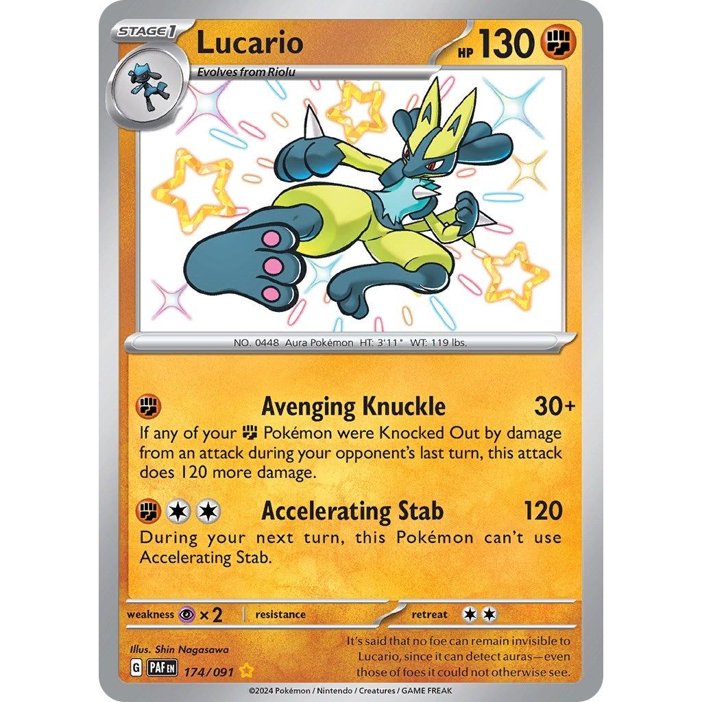 Lucario (174/091) (PAF)
