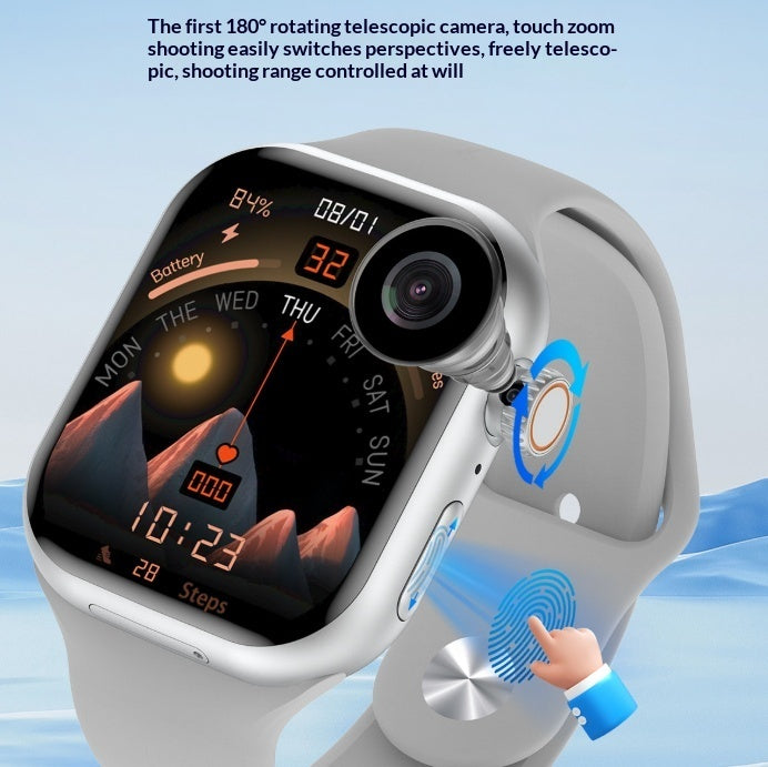 CD20MAX Smartwatch with Fingerprint Unlock SIM Card AMOLED 4G 46mm
