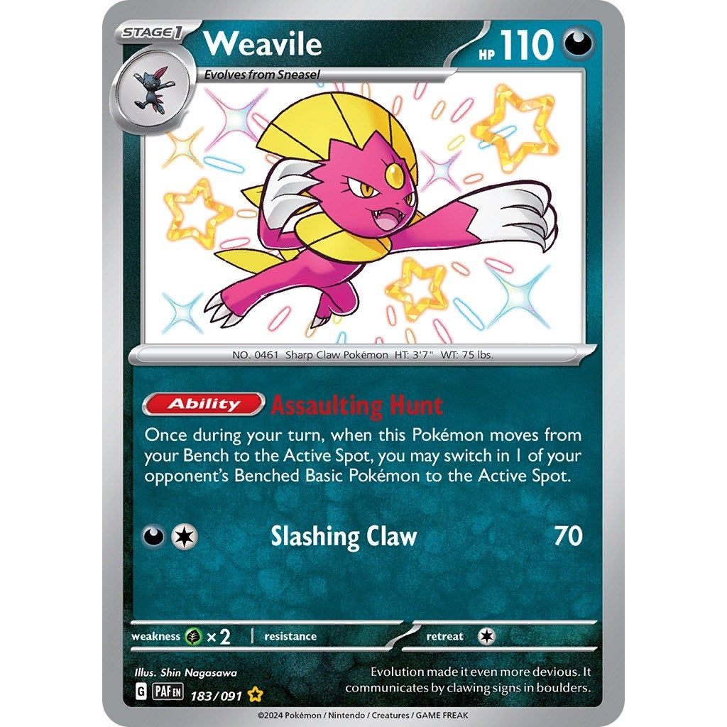 Weavile (183/091) (PAF)