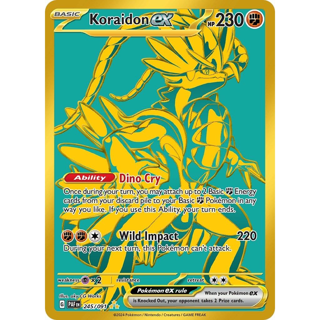 Koraidon ex (245/091) (PAF)