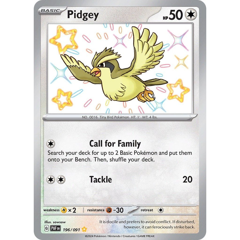 Pidgey (196/091) (PAF)