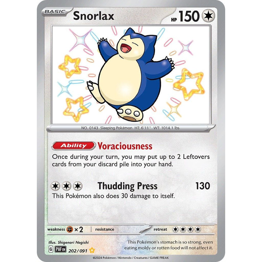 Snorlax (202/091) (PAF)
