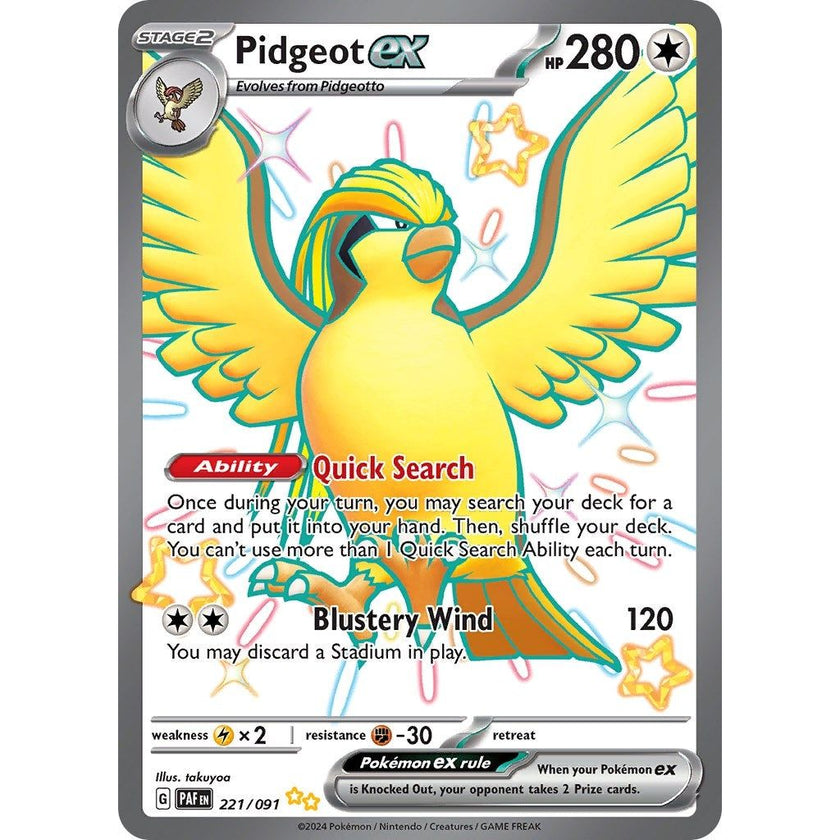 Pidgeot ex (221/091) (PAF)
