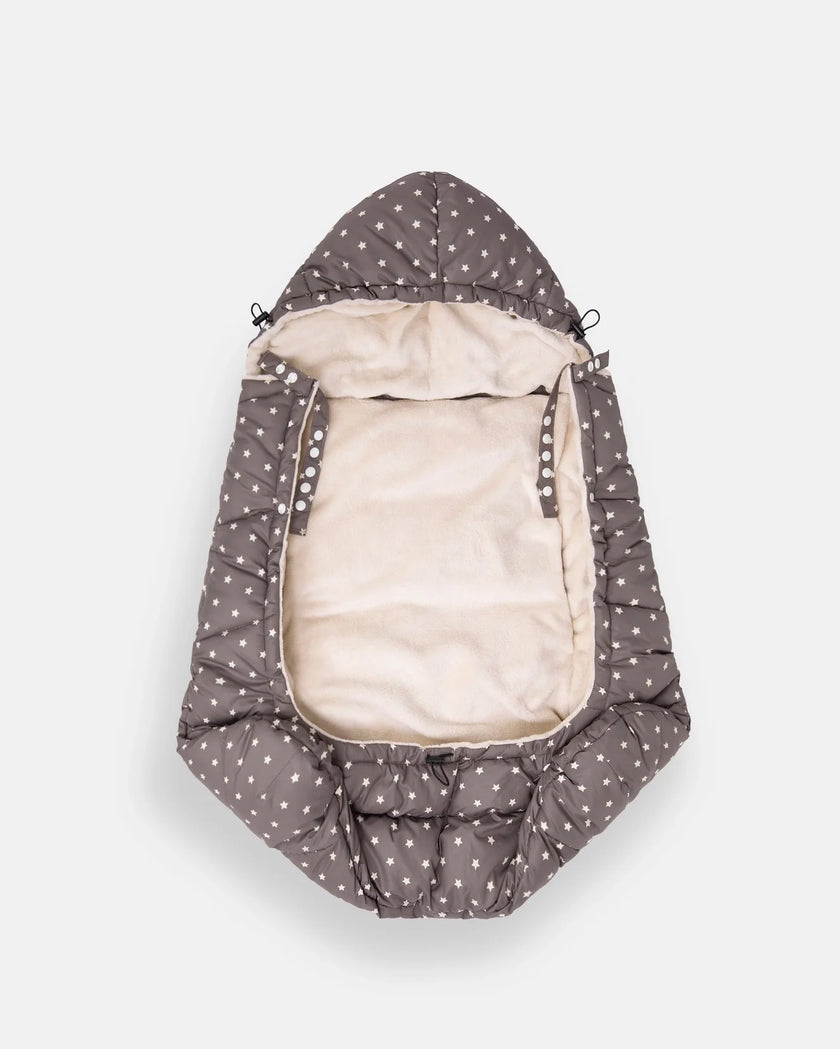 K-Poncho - Plush | 7am Enfant |  Ash Oak Stars Heavy Weight