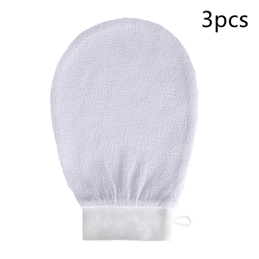 Home Fashion Exfoliating Bath Gloves exfoliating sponge