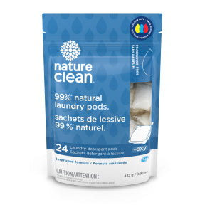 Nature Clean - Laundry Detergent Pods -Frag Free (24ct)