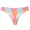 Women's Seamless Floral Print Low-Waist Briefs No-Trace Breathable