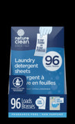 Nature Clean - Laundry Detergent Sheets (96ct)