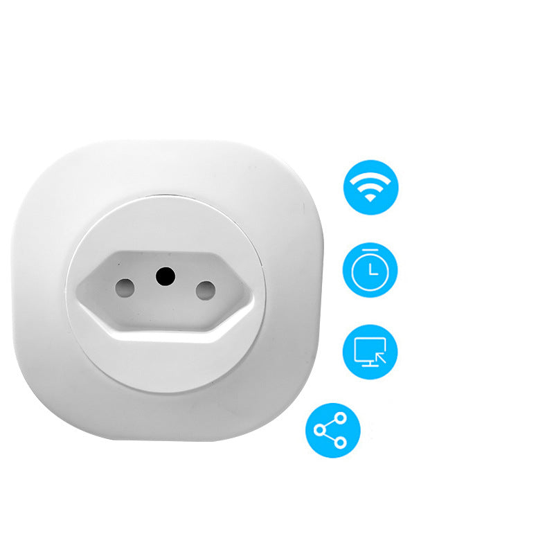 16A WiFi Smart Plug with Voice Control