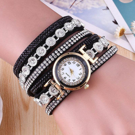 Circle bracelet watch