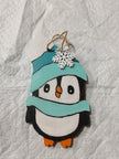Ornement de bois PINGOUIN
