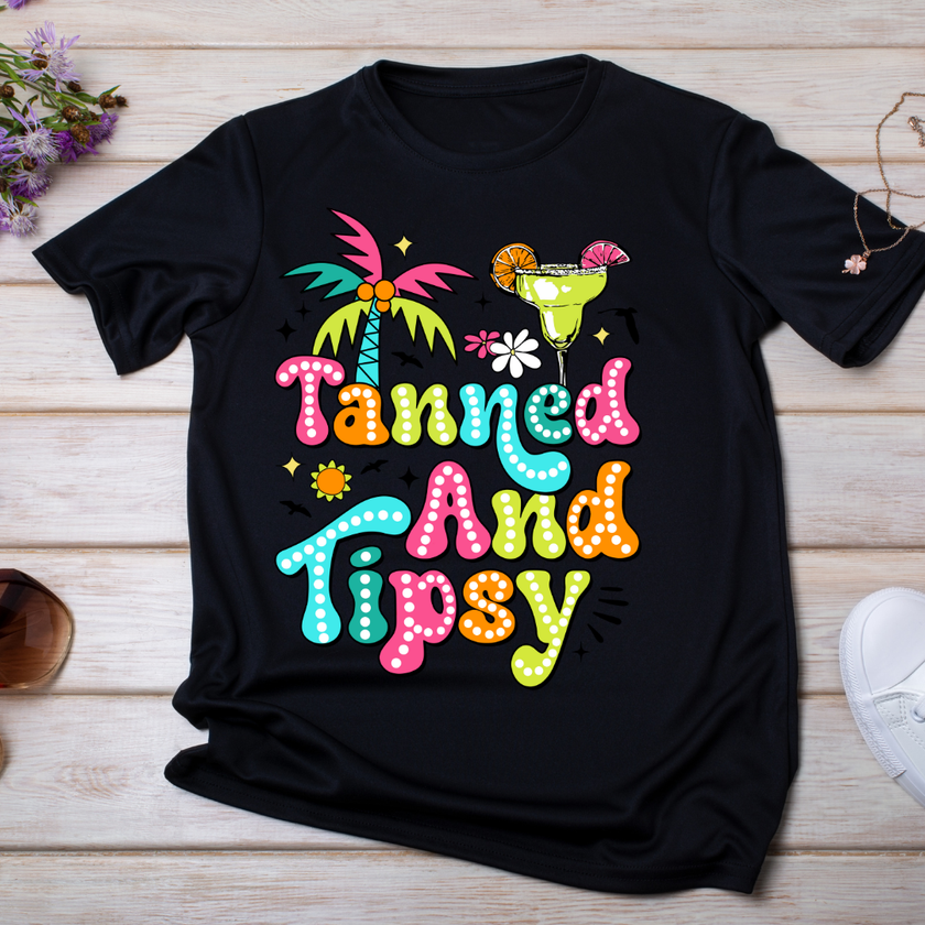 Tanned and Tipsy UV DTF/DTF TRANSFER