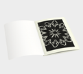 Large | Notebook | Black Stained Glass