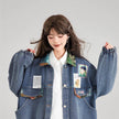 Artistic Denim Jacket For Women