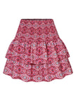 Leisure Versatile Lotus Leaf Women's Mini layered Skirt