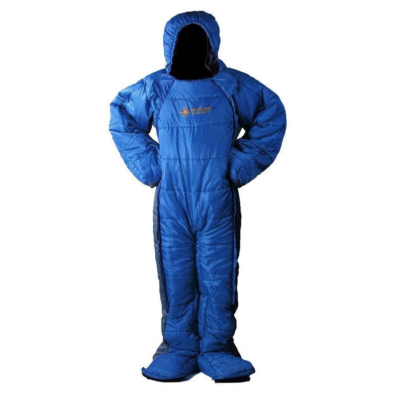 Wearable Human Sleeping Bag – Full Body Adult Camping Sleeping Suit